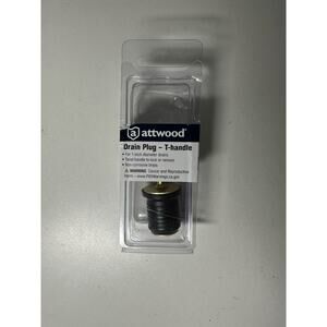 Attwood Stainiless Steel Handle T-Handle Drain Plugs.